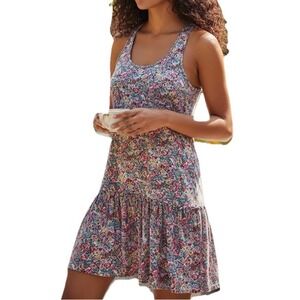 Jack Wills Women's Mini Dress‎ US 2 Blue 100% Cotton Mini
